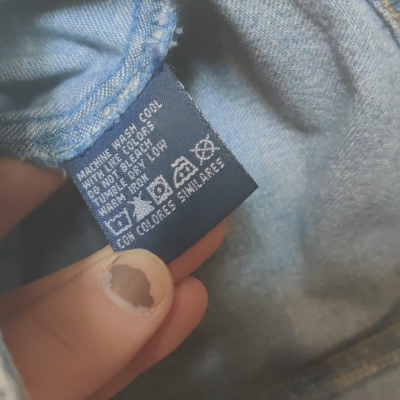 Crazy Horse Pokemon Oddish Denim Vest Jewel Tones Medium Hand Painted - Picture 14 of 16